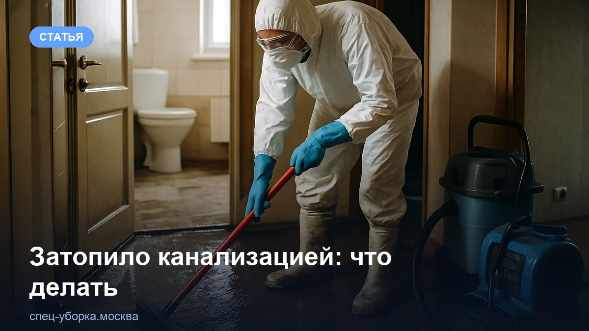 Затопило канализацией: кто виноват и что делать с квартирой